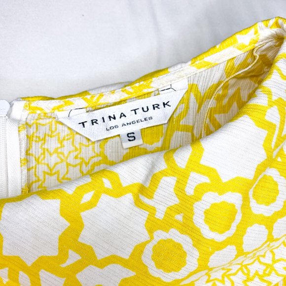 Trina Turk Shimmer Fabric Bateau Top - Picture 5 of 7